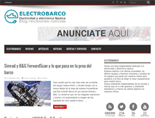 Tablet Screenshot of electrobarco.com